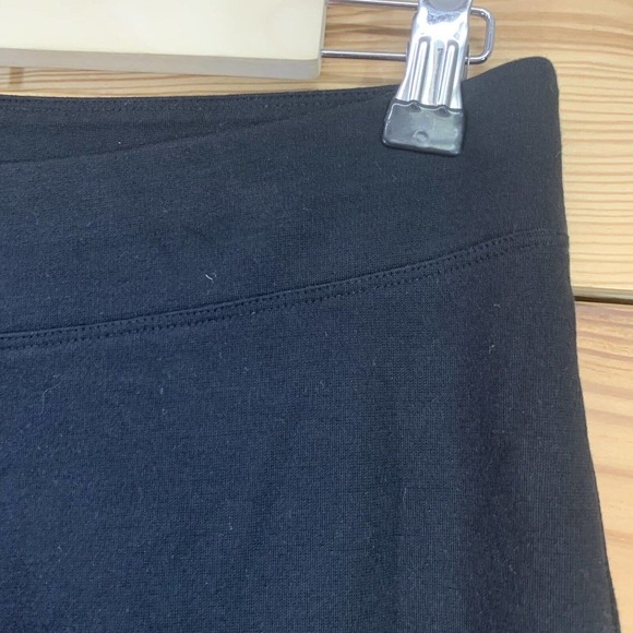 Soma Yoga Pants Small Black Bootcut Pull on Stretch Thick Ponte B151 - Picture 4 of 10